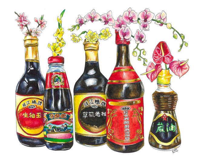 Lucky Flowers and Sauces
